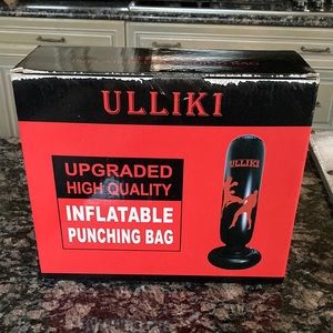 ULLIKI UPGRADED INFLATABLE PUNCHING BAG NWT